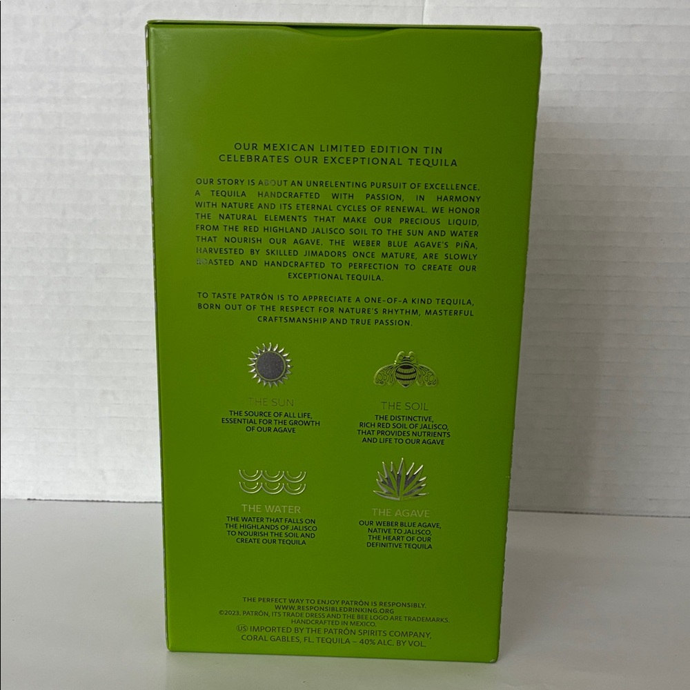 Patrón Silver Tequila Decorative Box - Picture 4 of 7
